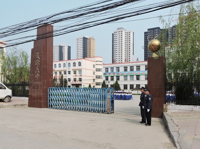 夏津第六中学执勤